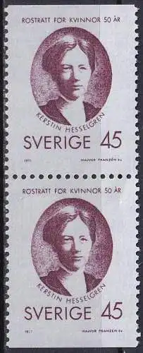 SCHWEDEN 1971 Mi-Nr. 702 DD ** MNH