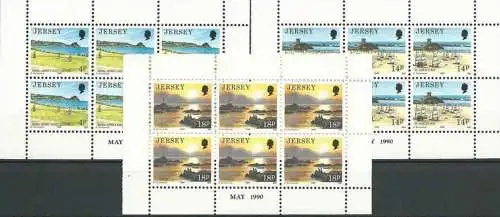 JERSEY 1990 Mi-Nr. HBL 56-58 ** MNH