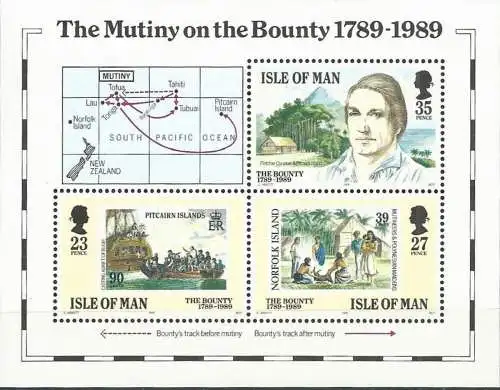 ISLE OF MAN 1989 Mi-Nr. Block 11 ** MNH