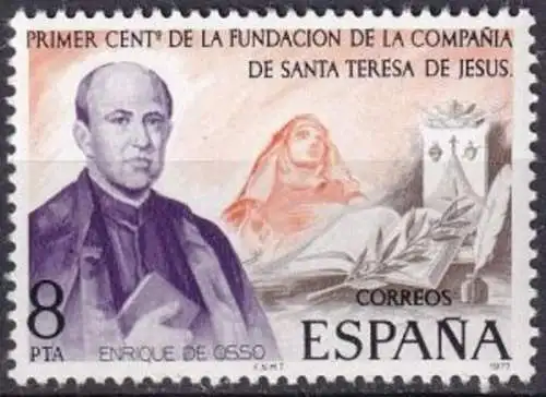 SPANIEN 1977 Mi-Nr. 2302 ** MNH