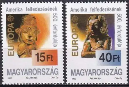 UNGARN 1992 Mi-Nr. 4195/96 ** MNH