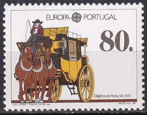 PORTUGAL 1988 Mi-Nr. 1754 ** MNH
