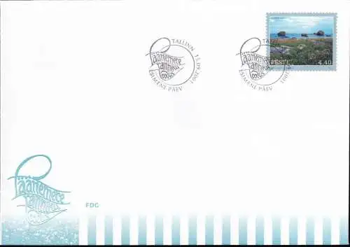 ESTLAND 2001 Mi-Nr. 415 FDC