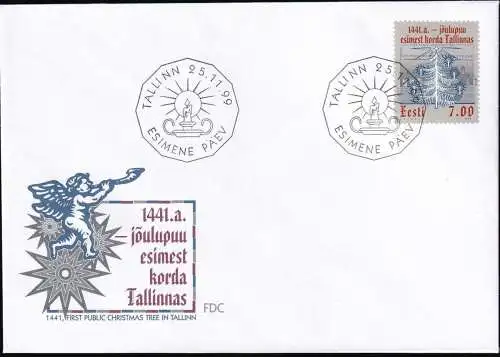 ESTLAND 1999 Mi-Nr. 360 FDC