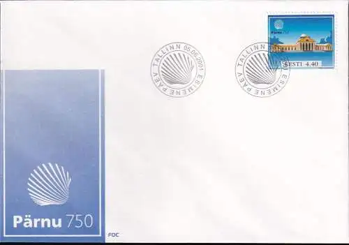 ESTLAND 2001 Mi-Nr. 401 FDC