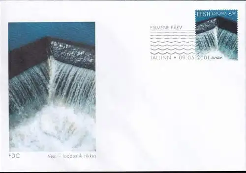 ESTLAND 2001 Mi-Nr. 399 FDC