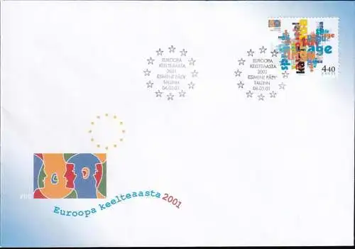 ESTLAND 2001 Mi-Nr. 396 FDC