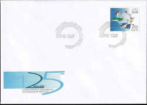 ESTLAND 1999 Mi-Nr. 353 FDC