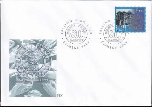 ESTLAND 1999 Mi-Nr. 344 FDC