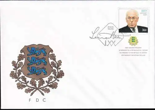 ESTLAND 1999 Mi-Nr. 342 FDC