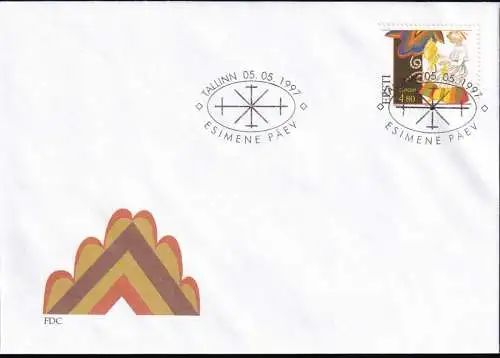 ESTLAND 1997 Mi-Nr. 301 FDC