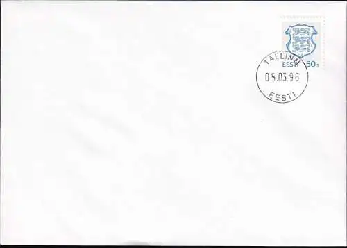 ESTLAND 1996 Mi-Nr. 205 Dv FDC