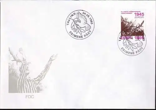 ESTLAND 1995 Mi-Nr. 254 FDC