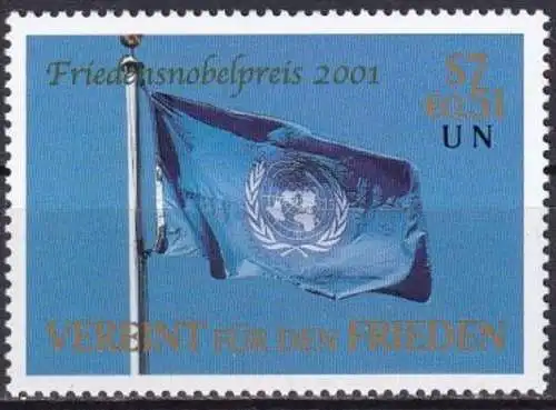 UNO WIEN 2001 Mi-Nr. 350 ** MNH