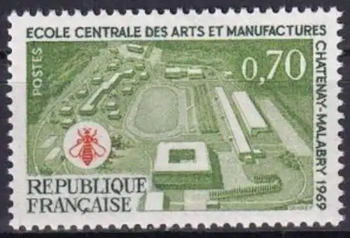 FRANKREICH 1969 Mi-Nr. 1685 ** MNH