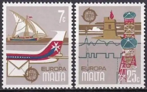 MALTA 1979 Mi-Nr. 594/95 ** MNH