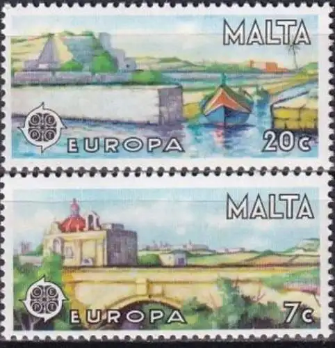 MALTA 1977 Mi-Nr. 554/55 ** MNH