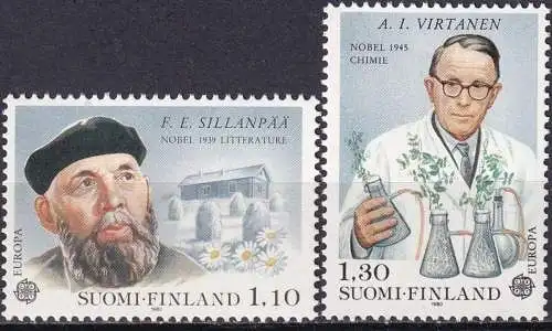 FINNLAND 1980 Mi-Nr. 867/68 ** MNH