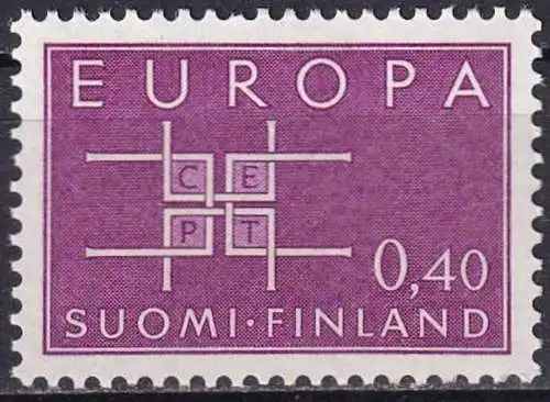 FINNLAND 1963 Mi-Nr. 576 ** MNH
