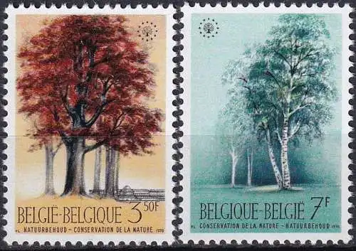 BELGIEN 1970 Mi-Nr. 1583/84 ** MNH