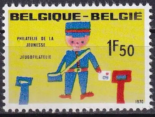 BELGIEN 1970 Mi-Nr. 1585 ** MNH