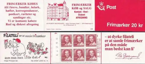 DÄNEMARK 1985 Mi-Nr. MH 35 Markenheft/booklet ** MNH