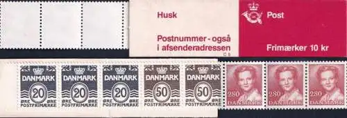 DÄNEMARK 1985 Mi-Nr. MH 34 Markenheft/booklet ** MNH