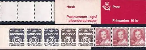 DÄNEMARK 1985 Mi-Nr. MH 34 Markenheft/booklet ** MNH