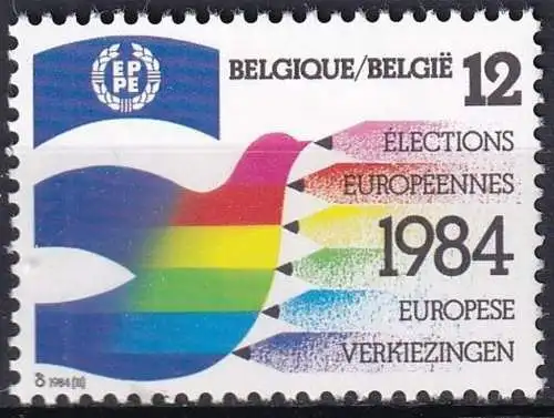 BELGIEN 1984 Mi-Nr. 2185 ** MNH