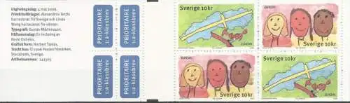 SCHWEDEN 2006 Mi-Nr. MH 311 Markenheft/booklet ** MNH - CEPT