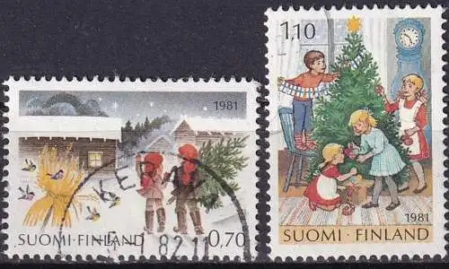 FINNLAND 1981 Mi-Nr. 889/90 o used