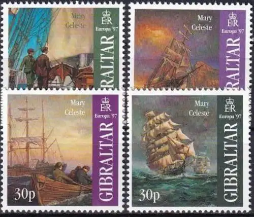 GIBRALTAR 1997 Mi-Nr. 783/86 ** MNH