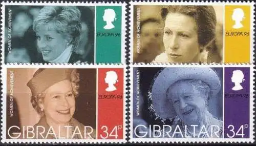 GIBRALTAR 1996 Mi-Nr. 755/58 ** MNH