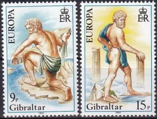 GIBRALTAR 1981 Mi-Nr. 416/17 ** MNH