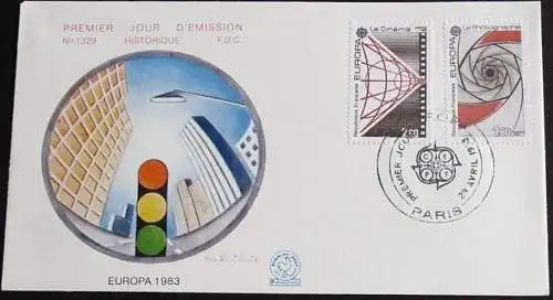 FRANKREICH 1983 Mi-Nr. 2396/97 FDC - CEPT