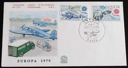 FRANKREICH 1979 Mi-Nr. 2148/49 FDC - CEPT