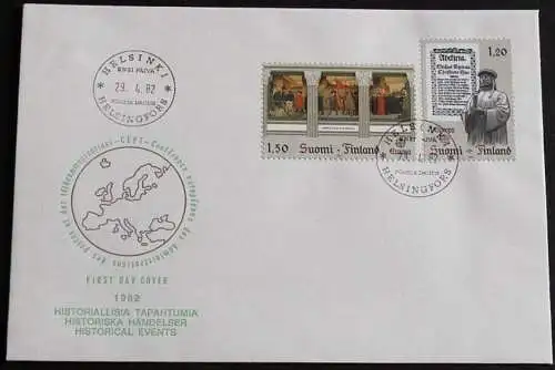 FINNLAND 1982 Mi-Nr. 899/00 FDC - CEPT