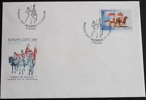 AZOREN 1981 Mi-Nr. 342 FDC - CEPT
