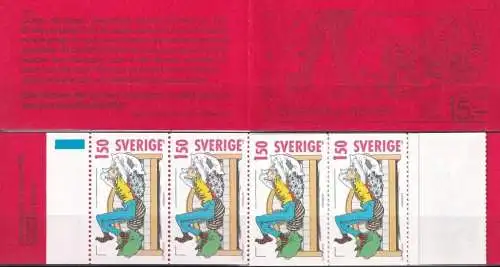 SCHWEDEN 1980 Mi-Nr. MH 10x 1127 Markenheft/booklet ** MNH