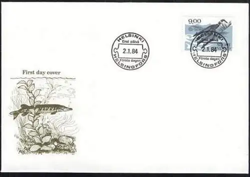 FINNLAND 1984 Mi-Nr. 939 y FDC