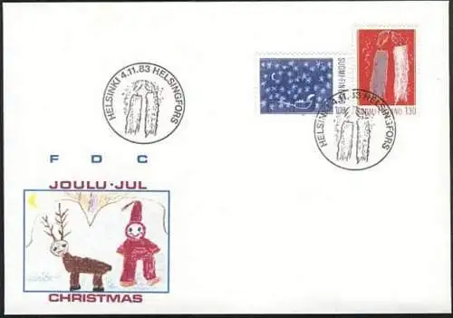 FINNLAND 1983 Mi-Nr. 935/36 FDC