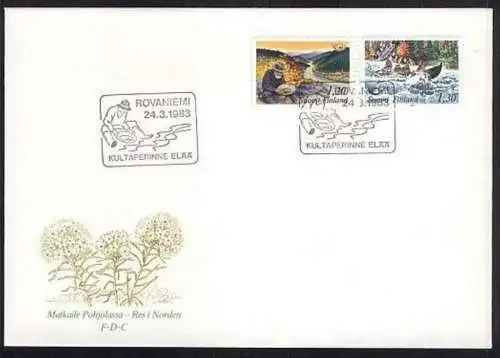 FINNLAND 1983 Mi-Nr. 922/23 FDC