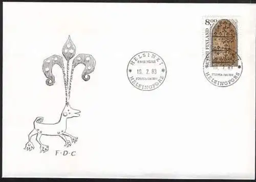 FINNLAND 1983 Mi-Nr. 921 FDC