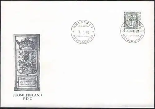 FINNLAND 1983 Mi-Nr. 918 FDC