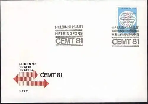 FINNLAND 1981 Mi-Nr. 883 FDC