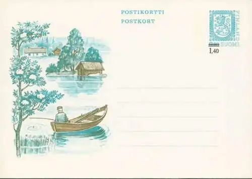 FINNLAND 1984 Mi-Nr. P 148 Ganzsache Postkarte ungelaufen