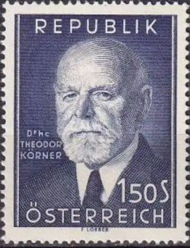 ÖSTERREICH 1953 Mi-Nr. 982 ** MNH