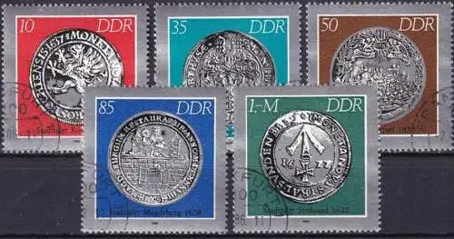 DDR 1986 Mi-Nr. 3040/44 o used