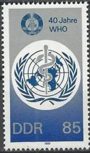 DDR 1988 Mi-Nr. 3214 ** MNH