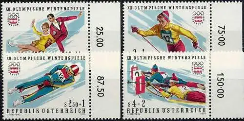 ÖSTERREICH 1975 Mi-Nr. 1499/02 ** MNH